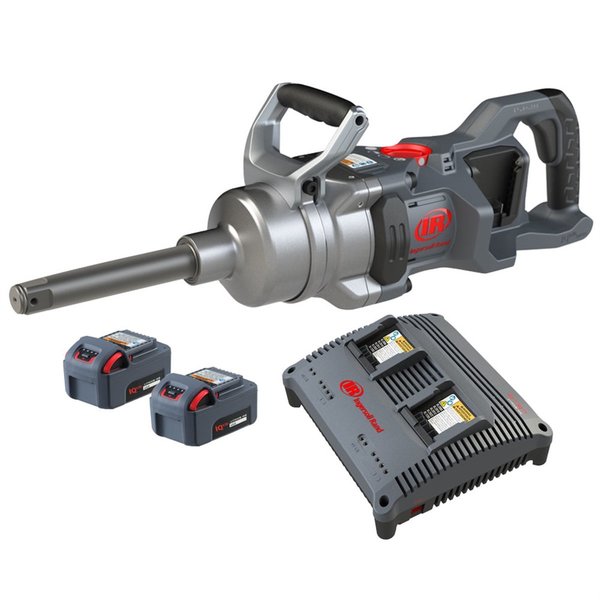 Ingersoll-Rand 20V 1 DHandle High Torque Impact Wrench wExt 6 anvil  2battery kit IRTW9691-K2E